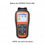 Battery Replacement for OTOFIX TireGo608 TPMS Tool